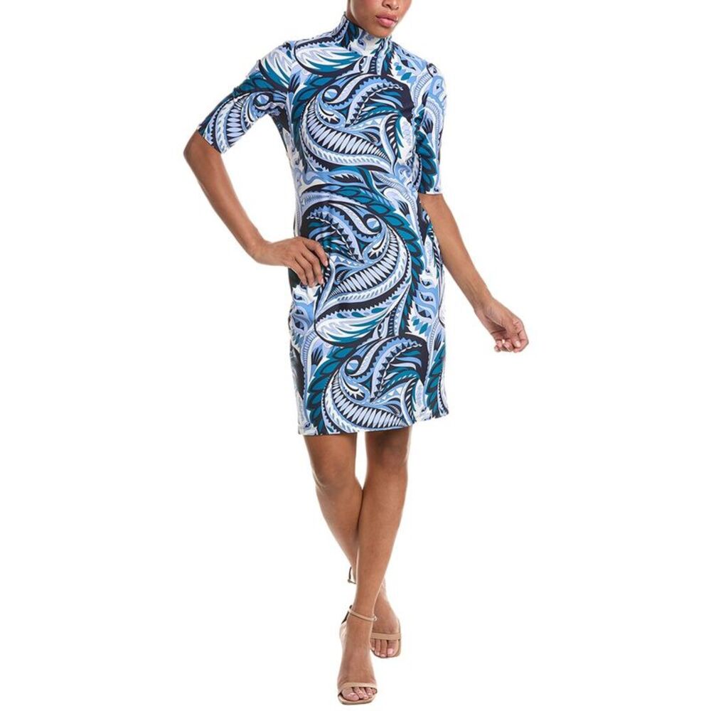 Jude Connally Womens Grace Shift Dress, Blue